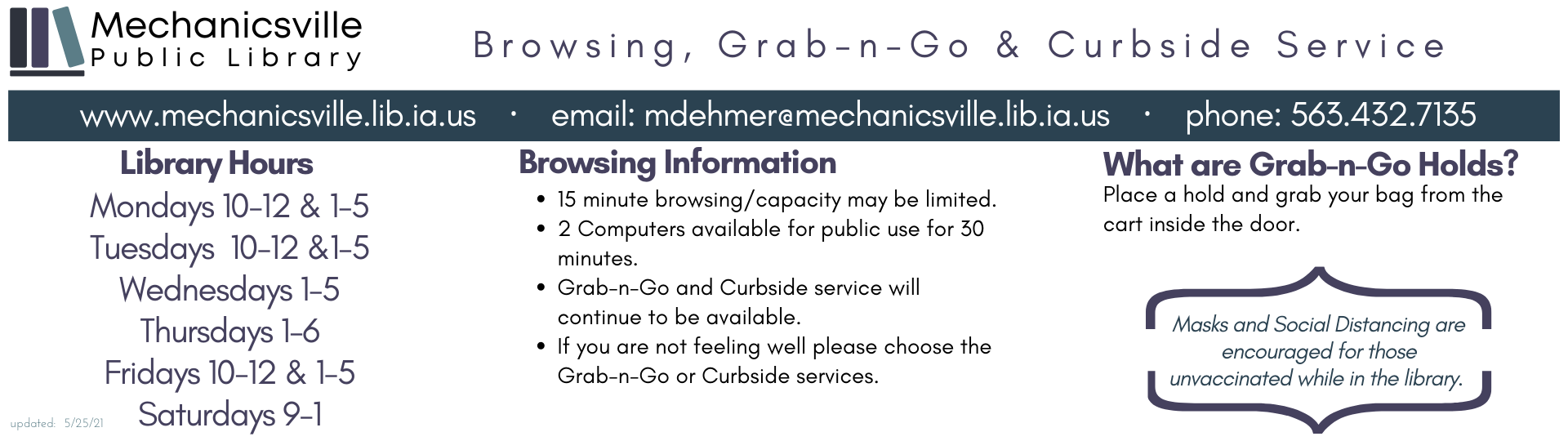 Mechanicsville Public Library Mechanicsville Public Library
